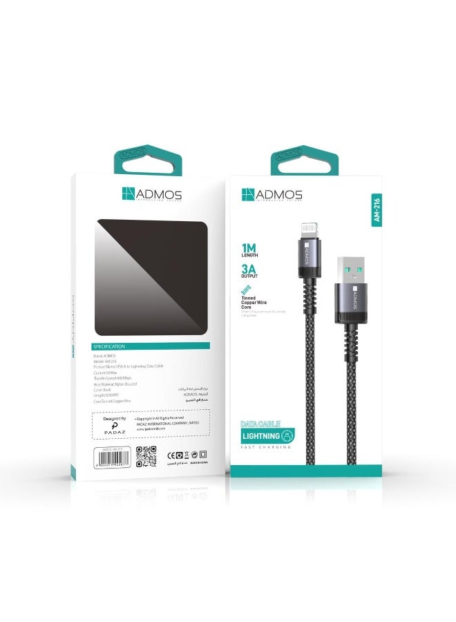 High-quality, ultra-fast USB to Lightning charger cable for iPhone